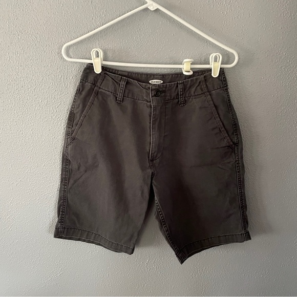 Old Navy Other - Old Navy Faded Black Charcoal Chino Shorts Men’s Size 29”